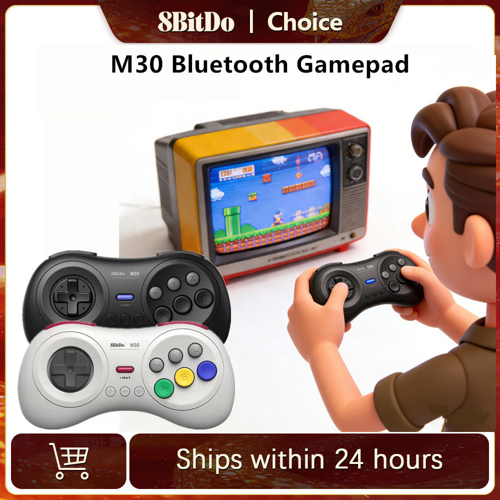 Board Game Android - 8bitdo m30 controlador bluetooth gamepad para
