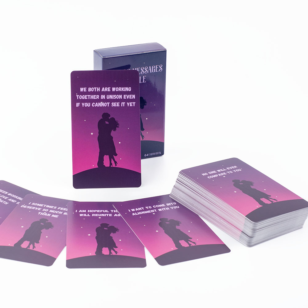 Board Game Of Life - 64 cartas de mensagens de amantes,