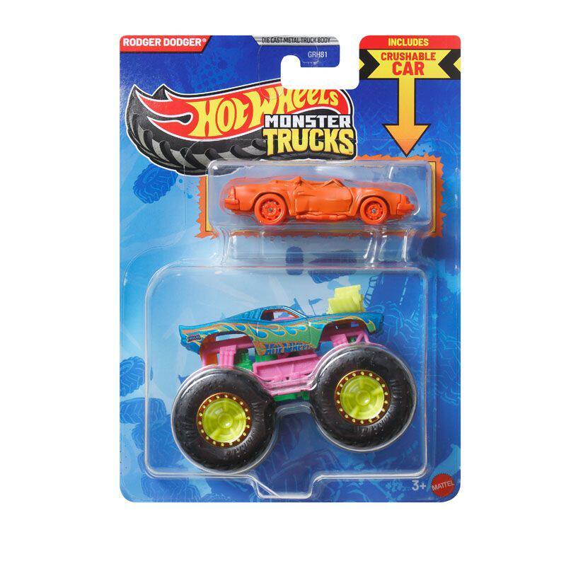 Hot Wheels Car Monster Trucks - Coleção de Veículos de Brinquedo Hot