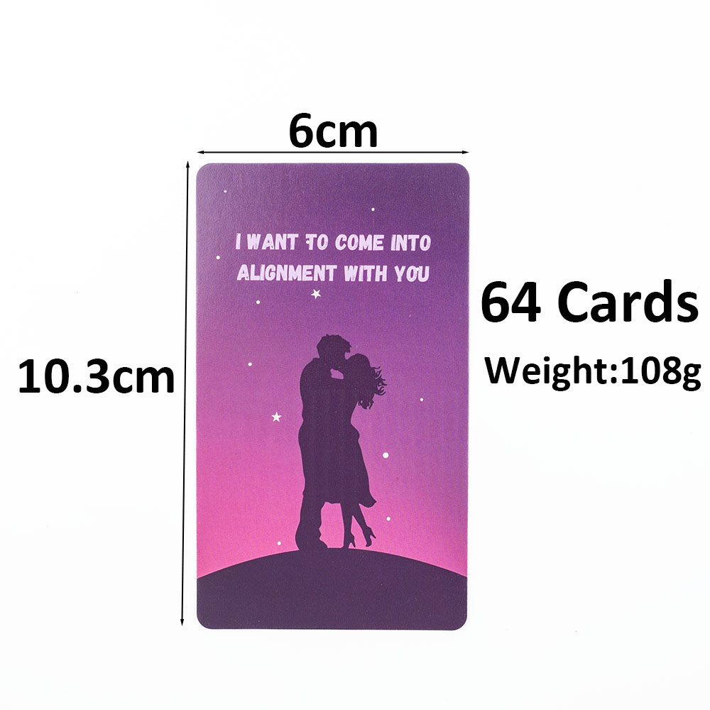 64 cartas de mensagens de aman - Board Game Of Life avaliação e preço