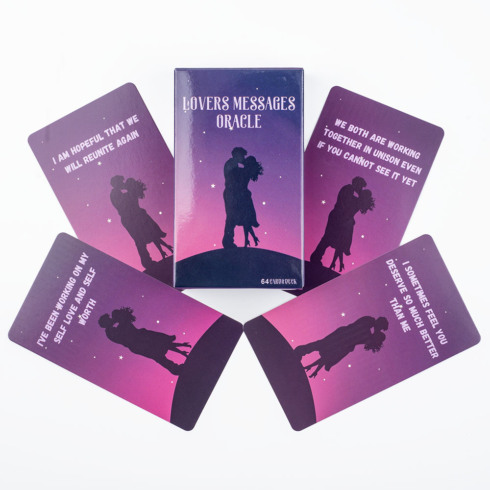 64 cartas de mensagens de aman - Board Game Of Life avaliação e preço