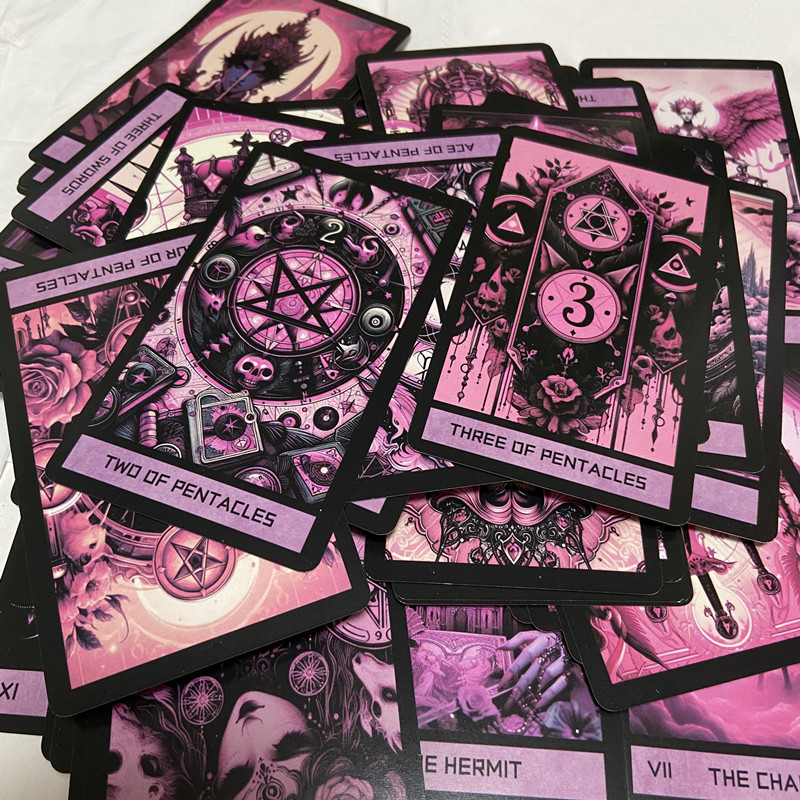 Baralho de Tarot Gótico Rosa c - Board Game Of Life avaliação e preço