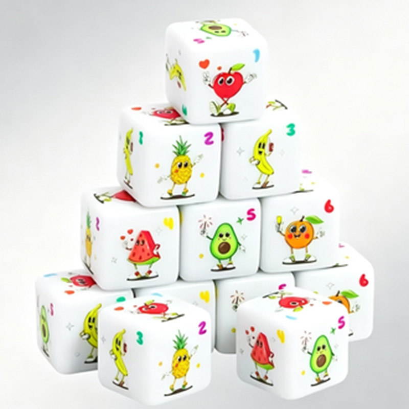 Conjunto de 12 dados D6 com te - Board Game Live avaliação e preço